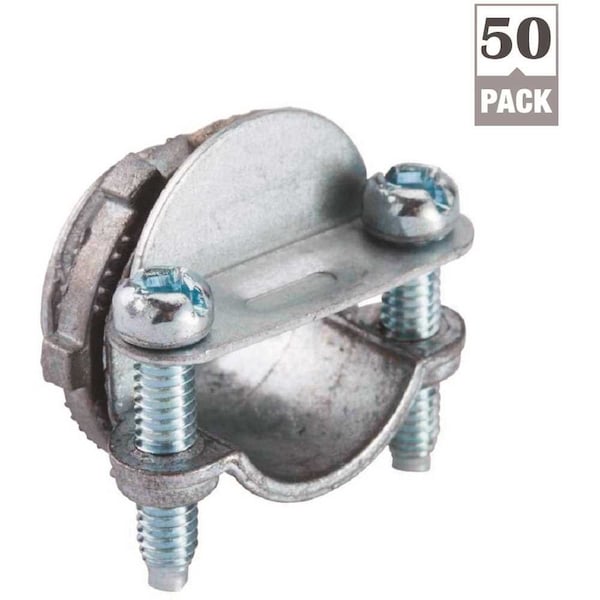 3/8 in. Flexible Metal Conduit FMC Clamp Combination Connector